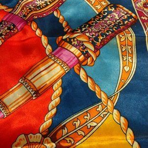Sexy lion silk scarf Hermes